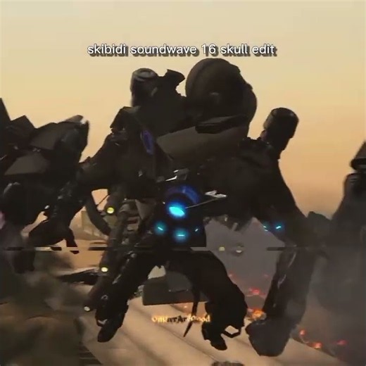 skibidi soundwave 16 skull edit 🔥 #skibiditoilet #edit