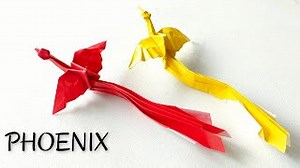 折り紙 フェニックス龍 ドラゴン 鳳凰 折り方 作り方 かんたん 簡単 おりがみ – ORIGAMI ROOM おりがみルーム