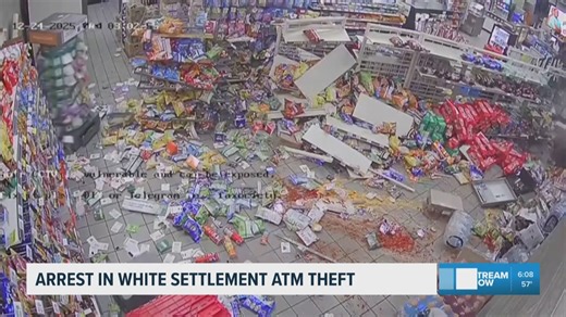 Three arrested for viral Christmas Eve ATM theft in White Settlement