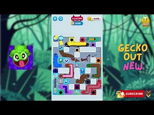 Gecko Out - Level 343, 344, 345 NEW - Gameplay walkthrough
