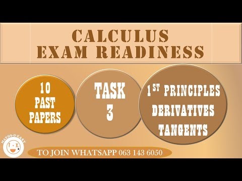 Calculus Exam Readiness, Task 3, Cubic Function, Gradients of Tangents, Complex Procedure Challenge