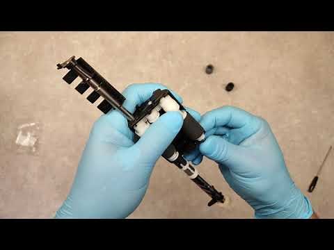 HOW TO REPLACE ADF PICKUP AND SEPARATION ROLLERS ON LEXMARK MX310, MX410, MX510, MX511, MX610