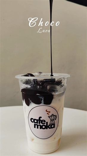 11 reactions | Meet our Choco Lava Drink — imagine sipping on a molten chocolate cake  Thick. Creamy. Fudgy. Every swirl drips with that gooey lava goodness you can’t resist! Perfect for your sweet cravings and aesthetic feed ✨ Order now! 珞 | Cafe Moka | Facebook