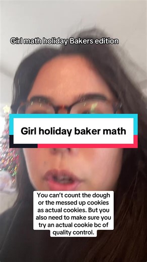 Understanding Girl Math in Holiday Baking