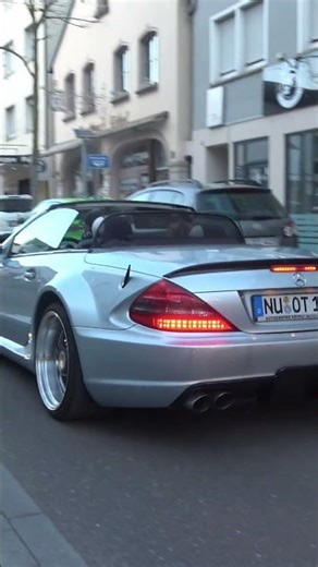 SL65 Black Series Look 🔥 #carspotting #ulm #babbel