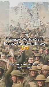 379K views · 2.1K reactions | 8 Crazy World War I facts you never knew 勞 #history #historytime #historyfacts #historytimes #worldwar1 #worldwar #ww1 #veteran #trenchwarfare | History Dosage | Facebook