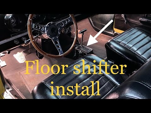 How to convert from column shift to floor shift in 1960’s/70’s cars.