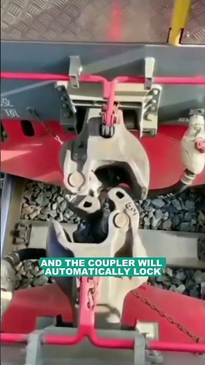 How Train Coupler Work #shorts