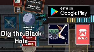 Dig the black hole - full game by Unbelievabug