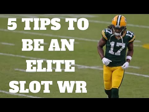 5 Tips To Be An ELITE Slot WR