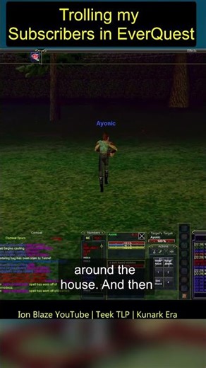 Trolling my Subs in EverQuest