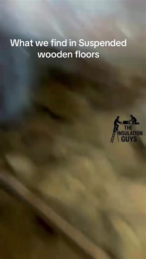 Floor cavity filled with rubbish. #actis #hybris #insulation #flooring #insulationworker