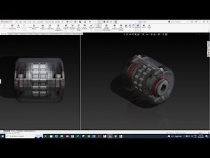 Solidworks Tutorial # 233 How to Design Chain Coupling in Solidworks|| Assembly & Motion