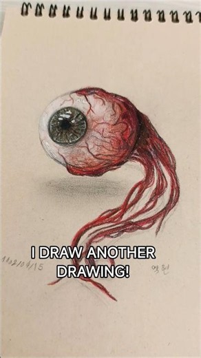 something wrong with my hand!!#yegi_art #drawing #art #eye #eyesketch #funny #tiktok #shorts