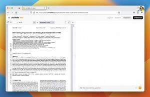 I built an AI tool for note-takers and researchers - looking for feedback. Turn any document (e.g. research paper) into a chatbot using GPT-4. Quickly query for info, summarise subtopics and translate complex jargon. It’s free to use - google “unriddle ai” to try and pls share your thoughts :)