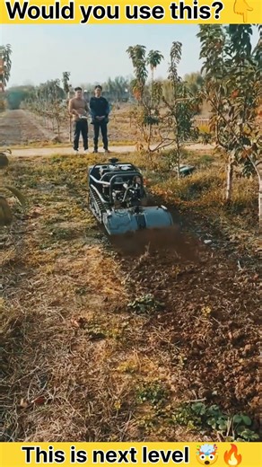 This Remote Machine Destroys Grass in Seconds 😱🔥 #Satisfying #RemoteControl #LawnCare #MachineWork