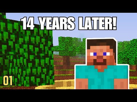 I Played Minecraft Alpha 14 Years Later! | Minecraft Origins - Episode 1