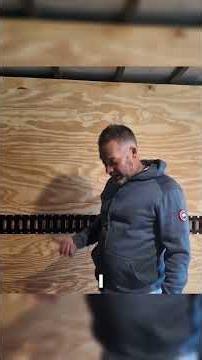 We cant fit in the trailer to unload this truck