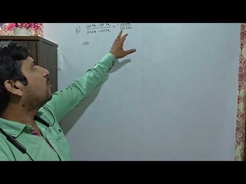 Class 11 trigonometry exercise 3.3 question no. 14,15,16,17 solution