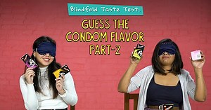 Blindfold Taste Test: Guess The Condom Flavour Pt. 2 - ScoopWhoop