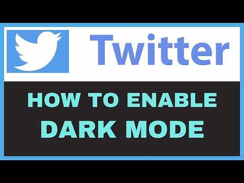 How To Enable Dark Mode On Twitter (X) | PC Tutorial