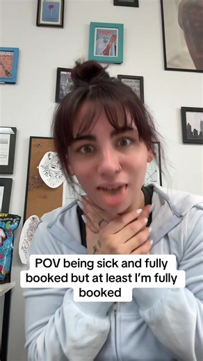 Sick but Fully Booked: A Tattoo Artist's Journey