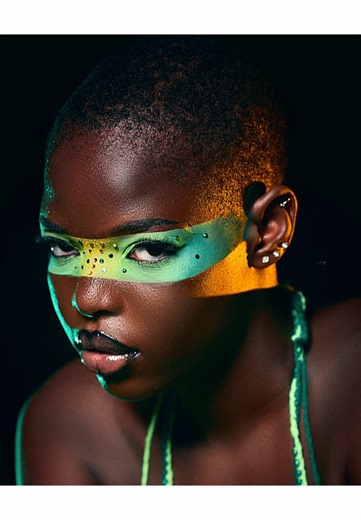 Préparation makeup pour mon shooting #makeupchallenge #shooting #model @DD STYLE AFRICA