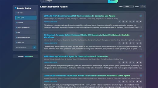 追踪最新AI论文的Chrome插件：Paper Trends