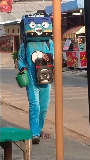 ketemu badut bus tayo ngamen