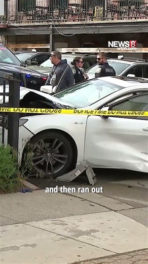 New Britain police investigating shooting after vehicle crashes into EMS headquarters