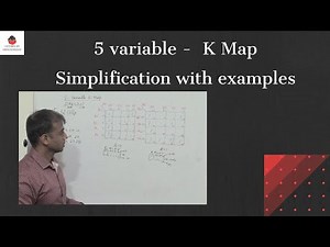 5 variable - K map | Simplification with example | Digital Electronics