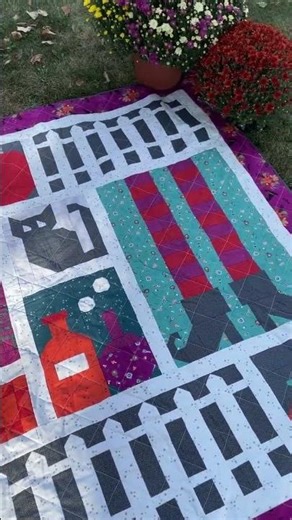 Spooky Halloween Sampler Quilt