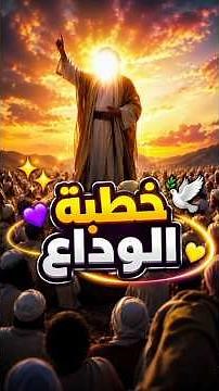 آخر كلام قاله النبي ﷺ قبل وفاته 😢 | خطبة الوداع كاملة هتدمعك!