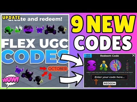 🎃ACTIVE!🎃[CODE]🎃 FLEX UGC CODES IN 2025 - ROBLOX FLEX UGC CODES 2025 - FLEX UGC CODES - FREE UGC