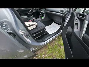 Subaru Forester IV (2012-2018) – VIN Number Location