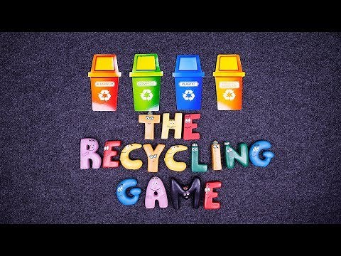 The Recycling Game Stop Motion Animation - Barbapapa