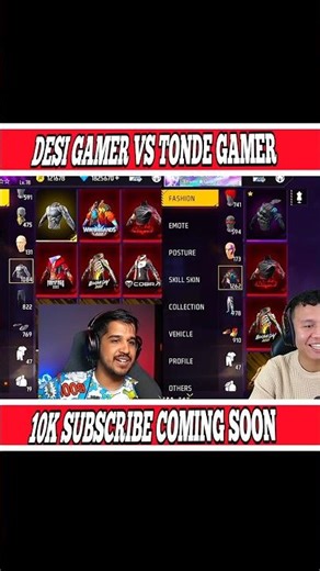 desi gamer vs tonde gamer collection vs #shorts #desigamer #tondegamer