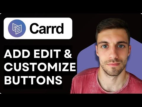 How to Add, Edit, and Customize Buttons on Carrd.co 2026 (QUICK GUIDE)