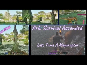 How To Tame A Megaraptor + Abilities ~Ark Ascended~