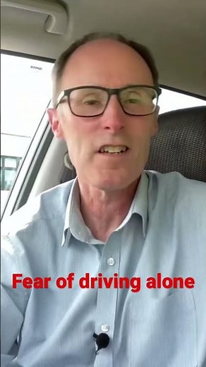 Fear of driving alone after passing driving test