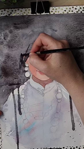 Watercolor sketchbook process :) | Jane-beata