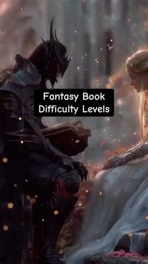 Fantasy Book Difficulty Levels #shorts
