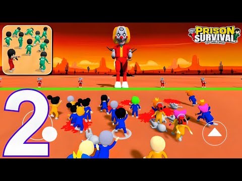 Prison Survival Tap Challenge - All Levels Gameplay Walkthrough Part 2 - 456 Challenge (Android,iOS)