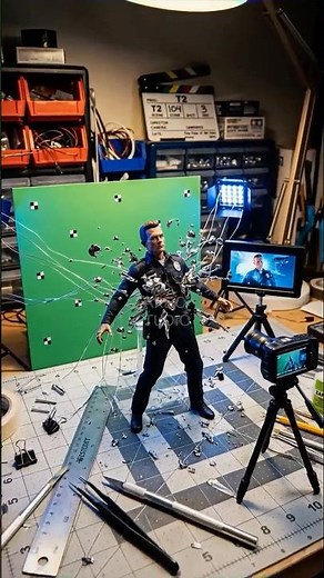 Terminator 2: Judgment D-AI (1991) — How it was filmed. Part 4 #terminator
