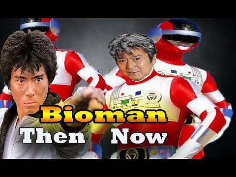 BIOMAN Cast Then and Now || Choudenshin Bioman Sentai