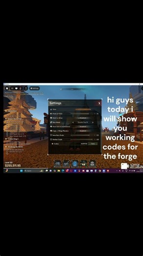 all working codes for the forge