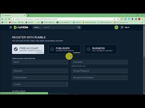 How To Create Rumble Account | Upload Video on Rumble