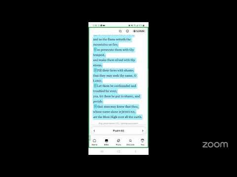 Psalms Chapter 83 Bible Study