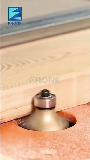 How to Perfectly Round Solid Wood Corners #woodworkingtools #router #routerbits