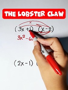 26K views · 1.8K reactions | Lobster Claw Method ‼️ Follow our youtube channel.  https://youtube.com/@MathTeacherGon #math #mathteachergon #mathreview #algebrareview #mathtutorials | Math Tutorials | Facebook